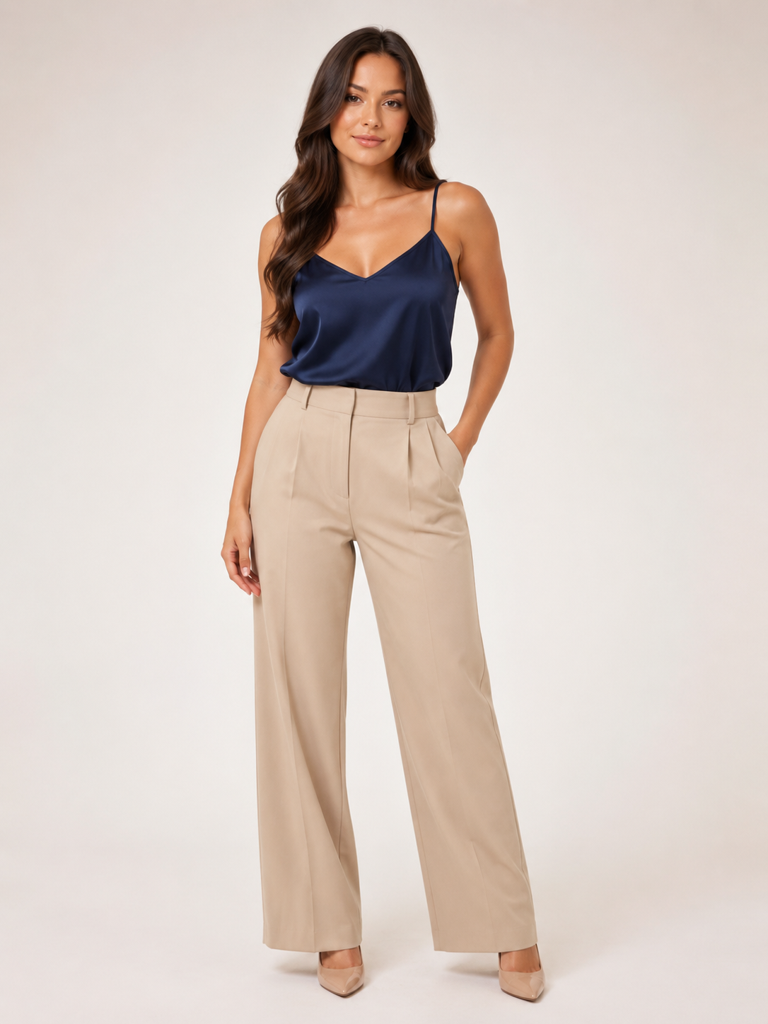 Nicoline - Dames Camisole Top Met Spaghettibandjes