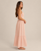 Livia -Dames Maxi-jurk Met Spaghettibandjes