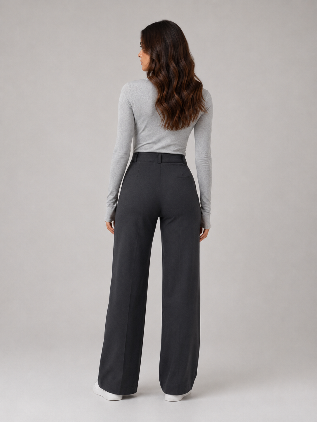 Pierrette - Dames High-waist Pantalon Met Rechte Pijpen