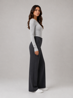 Pierrette - Dames High-waist Pantalon Met Rechte Pijpen