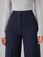 Pierrette - Dames High-waist Pantalon Met Rechte Pijpen