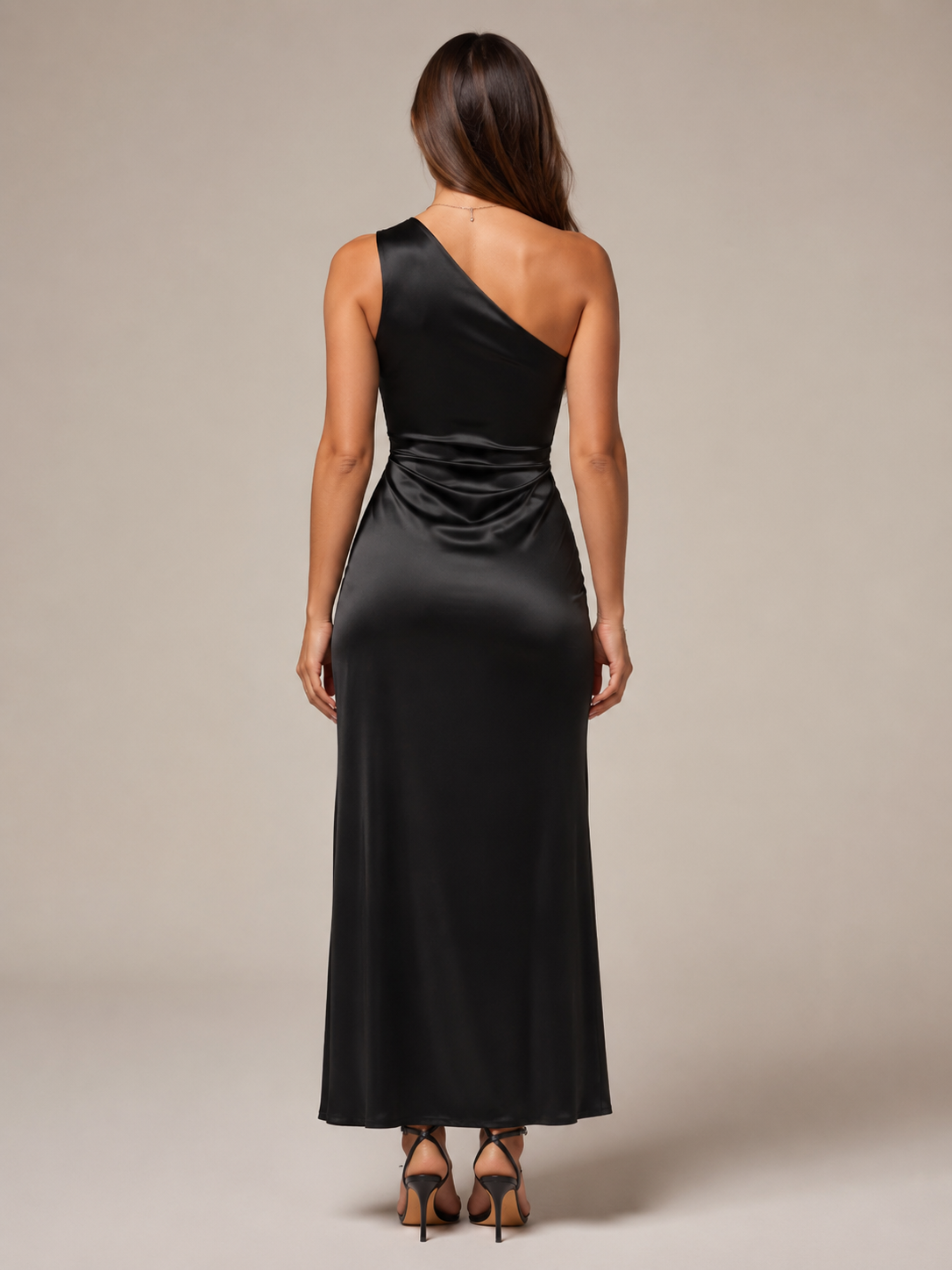 Novi - Mouwloze Maxi-jurk Met Hoge Taille