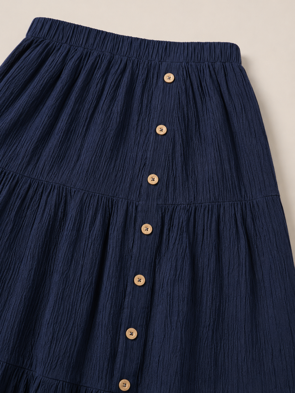 Pandora - Dames Boho Maxi-rok Met Volantlagen En Elastische Taille