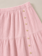 Pandora - Dames Boho Maxi-rok Met Volantlagen En Elastische Taille
