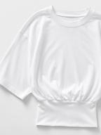 Havira - Dames T-shirt Met Korte Vleermuismouwen