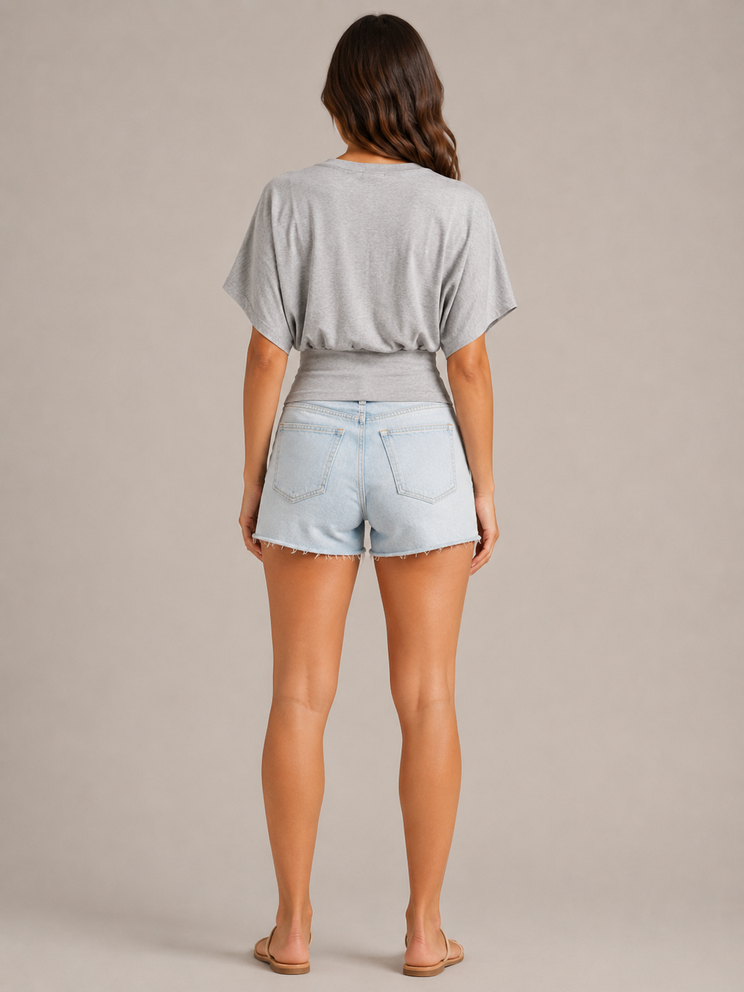 Havira - Dames T-shirt Met Korte Vleermuismouwen