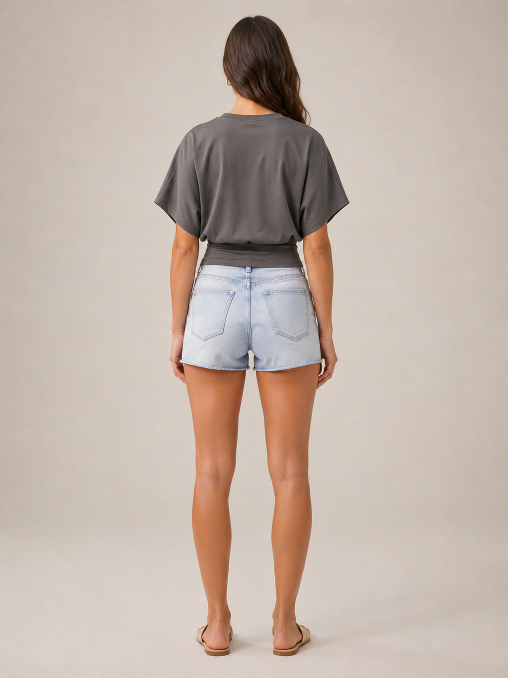 Havira - Dames T-shirt Met Korte Vleermuismouwen