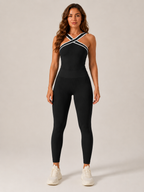 Philippa - Dames Cross Halter Top