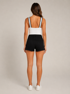 Philippa - Dames Cross Halter Top