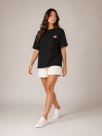 Paloma - Katoenen Dames T-shirt Met Smiley Print