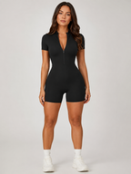 Kinsley -Dames Sport Jumpsuit Met Rits
