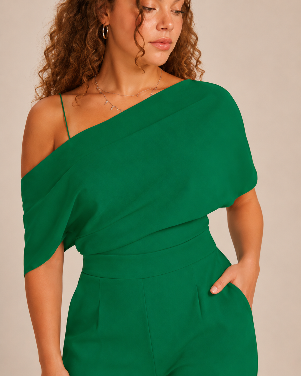 Giorenna - Dames Jumpsuit Met Hoge Taille En Flatterende Pasvorm