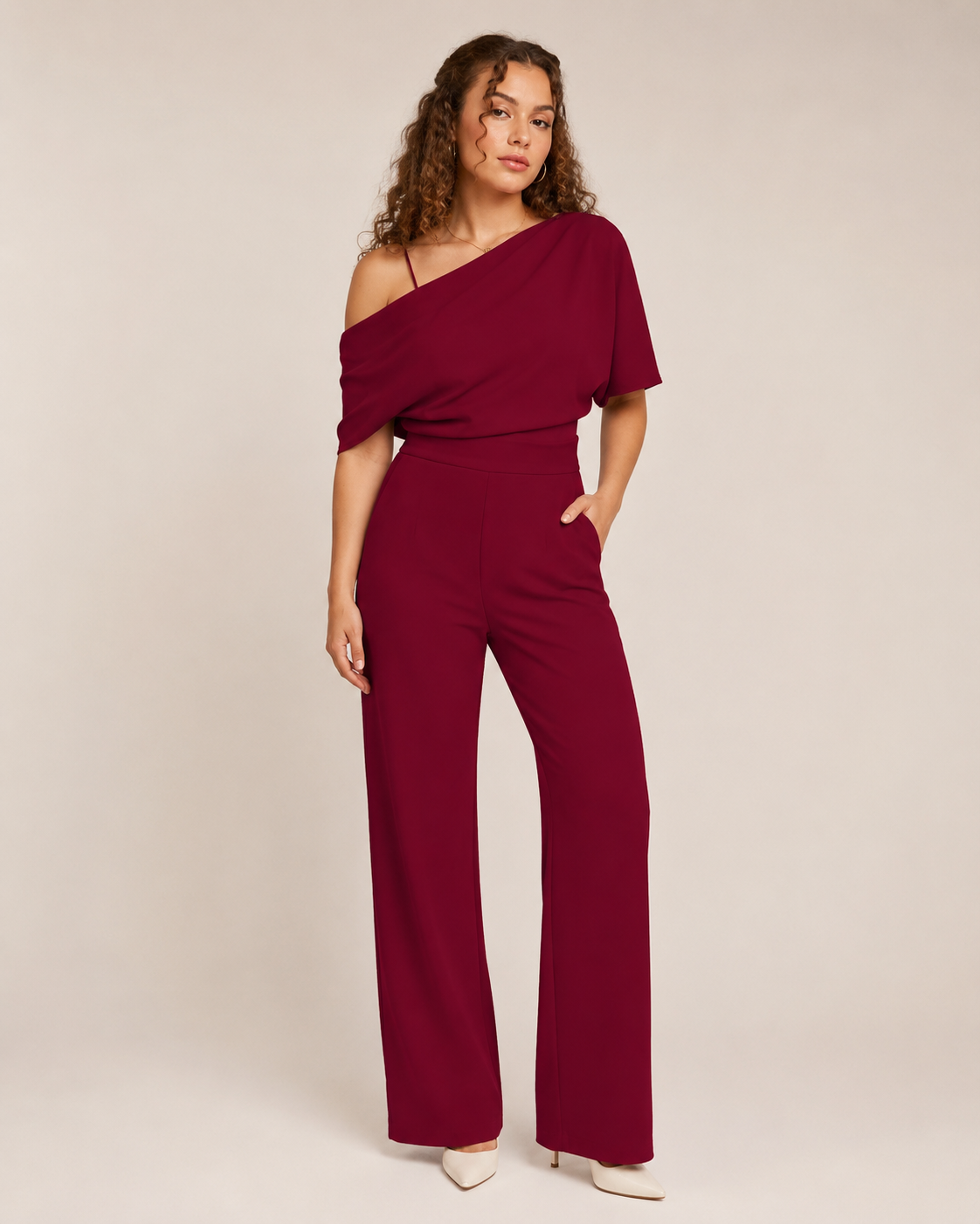 Giorenna - Dames Jumpsuit met Hoge Taille en Flatterende Pasvorm