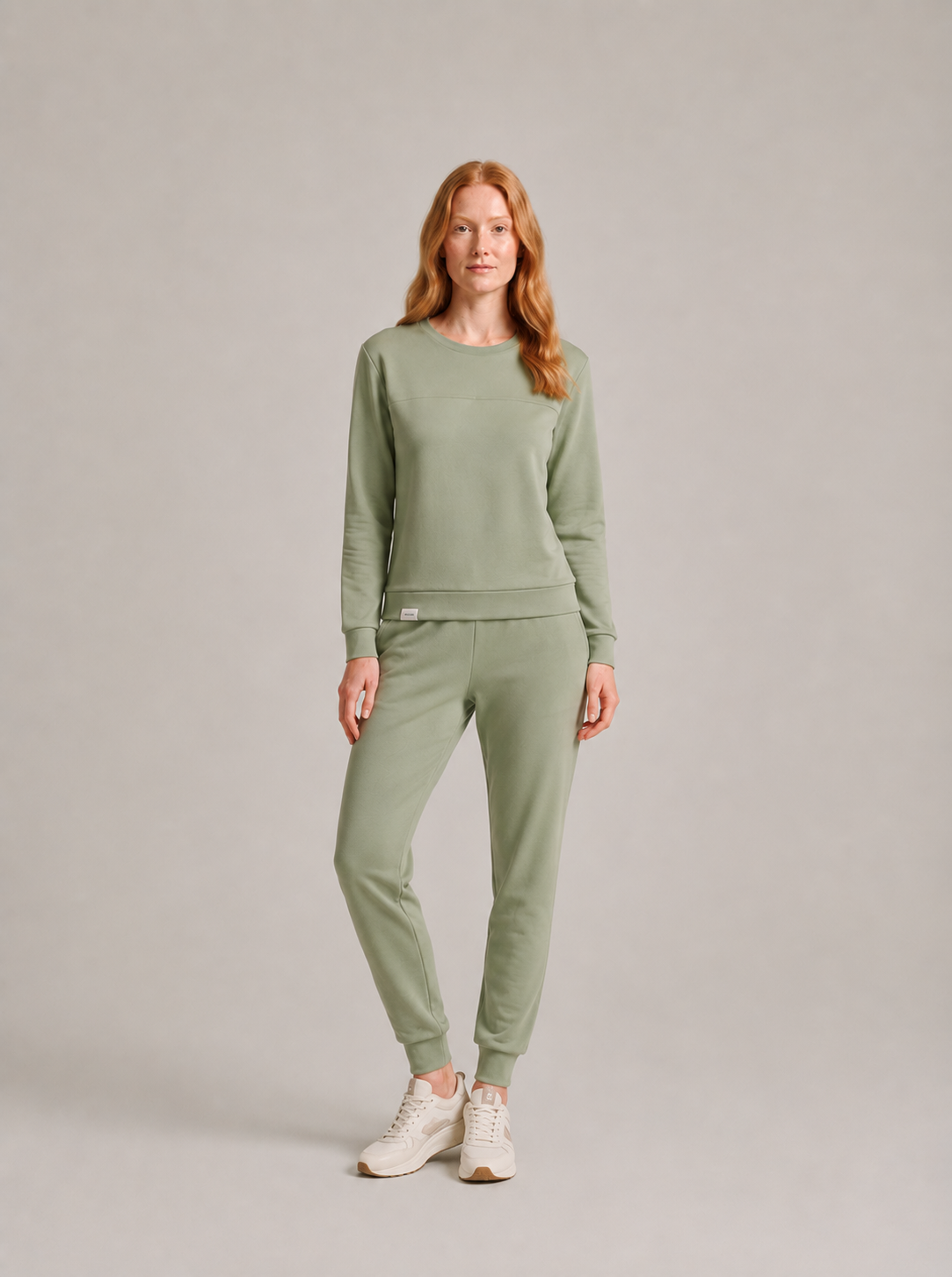 Xenia - verwarmende fluwelen thermoset met lange mouwen