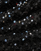 Flavia - Glitter Mini-jurk Met Getailleerde Pasvorm