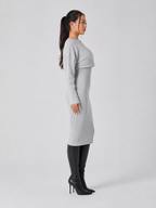 Quintessa - Tweedelige Dames Set Met Rib Top En Midi-rok