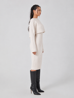 Quintessa - Tweedelige Dames Set Met Rib Top En Midi-rok