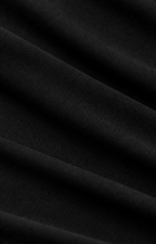 Farah - Zwarte Mini-jurk Met V-hals En Roosdetail