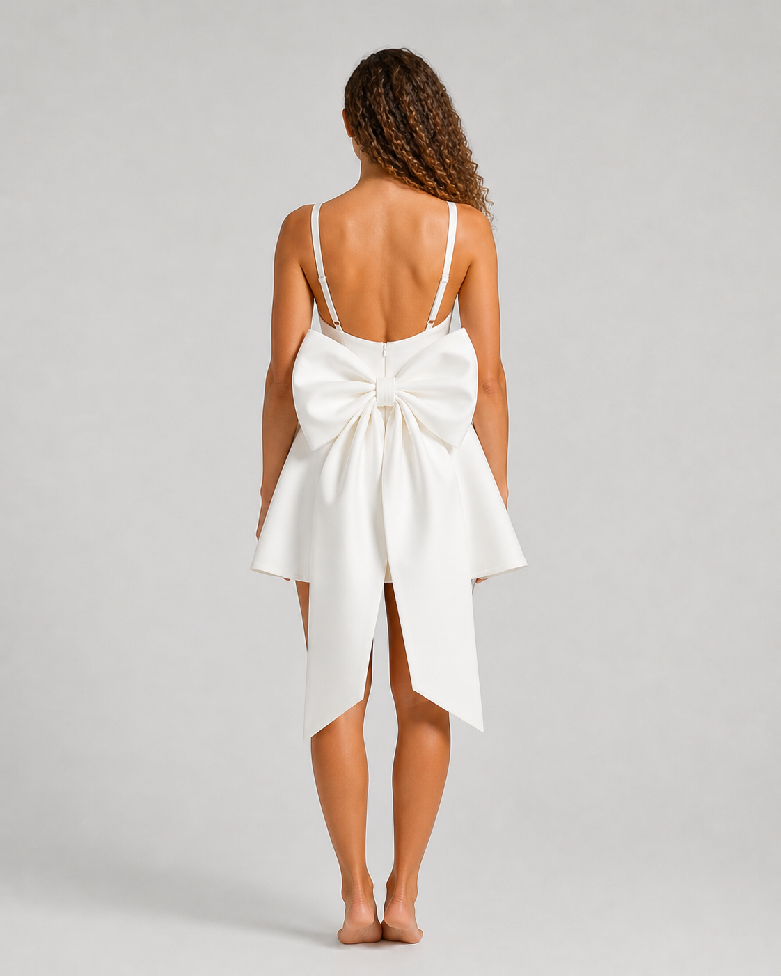 Flavie - Mini-jurk Met Open Rug