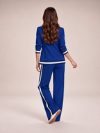 Selina - tweedelig dames set met blazer en wijde broek