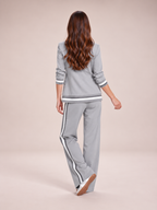 Selina - tweedelig dames set met blazer en wijde broek