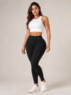 Qadira - Dames Sportlegging Met Hoge Taille En Liftend Detail