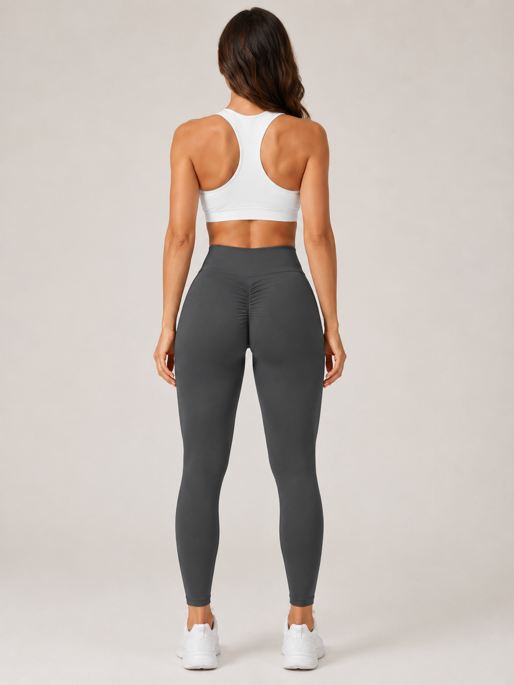 Qadira - Dames Sportlegging Met Hoge Taille En Liftend Detail
