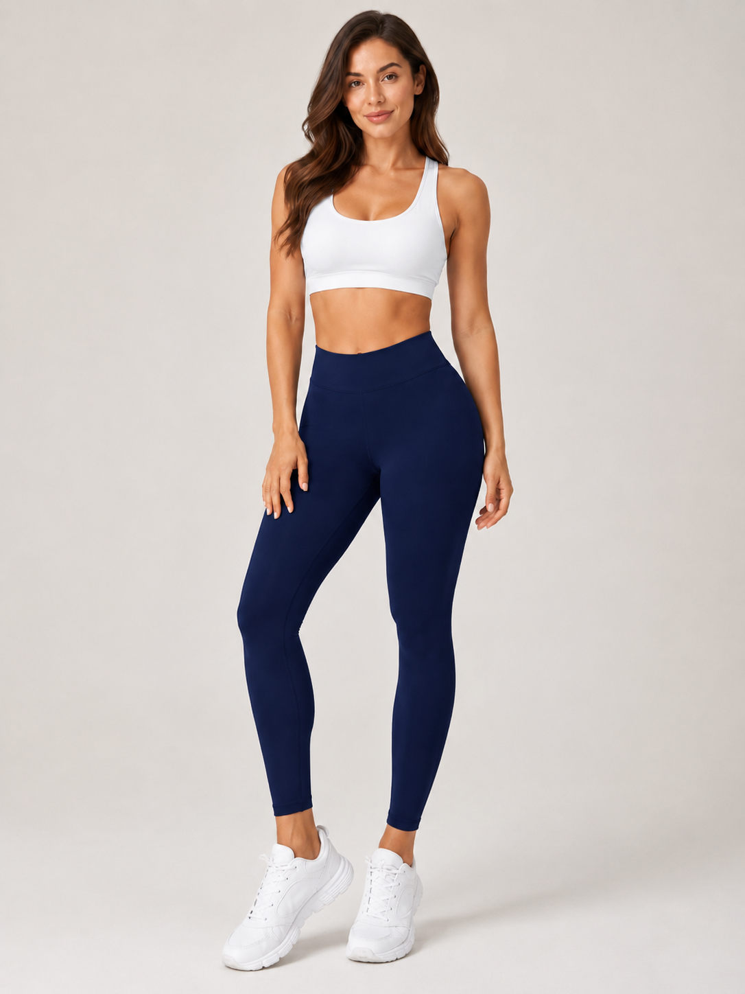 Qadira - Dames Sportlegging Met Hoge Taille En Liftend Detail
