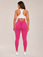Qadira - Dames Sportlegging Met Hoge Taille En Liftend Detail