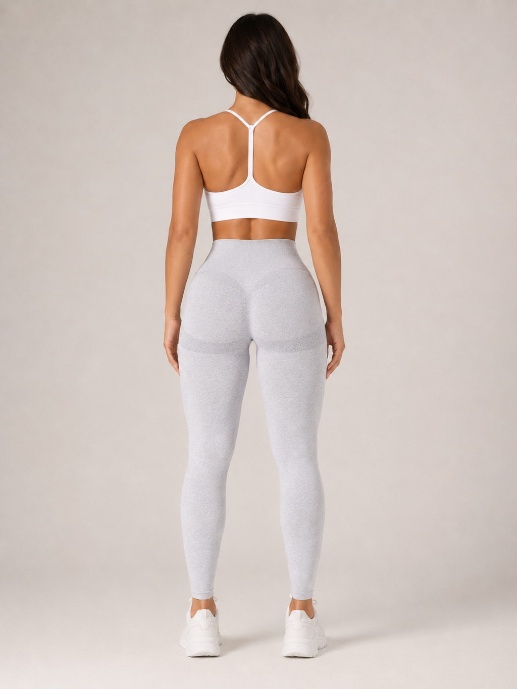 Qiora - Dames Sportlegging Met Hoge Taille En Liftend Effect