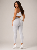 Qiora - Dames Sportlegging Met Hoge Taille En Liftend Effect