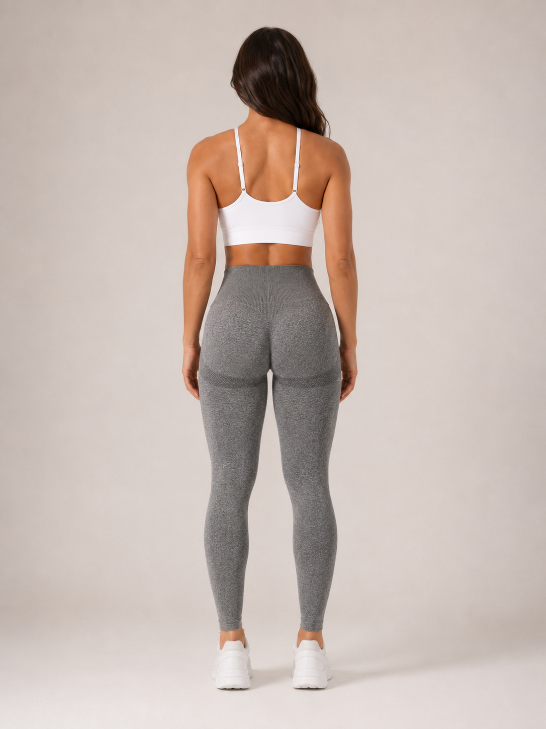 Qiora - Dames Sportlegging Met Hoge Taille En Liftend Effect