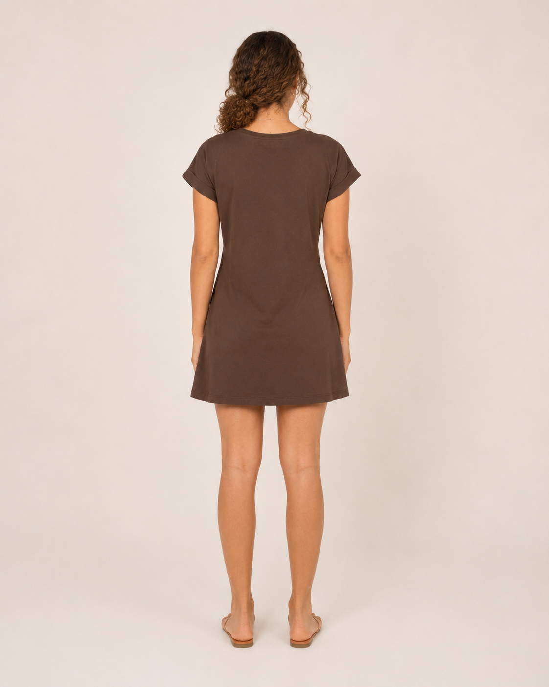 Famke - T-shirtjurk met Stretch