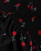 Felora - Mini-jurk Met Bloemenprint En Smocktop