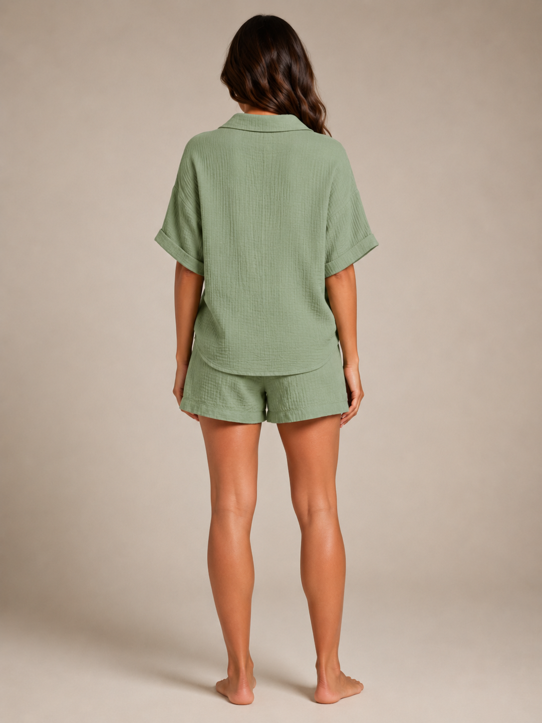 Nancy - Tweedelige Set met Top en Bermuda
