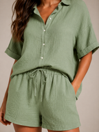 Nancy - Tweedelige Set met Top en Bermuda