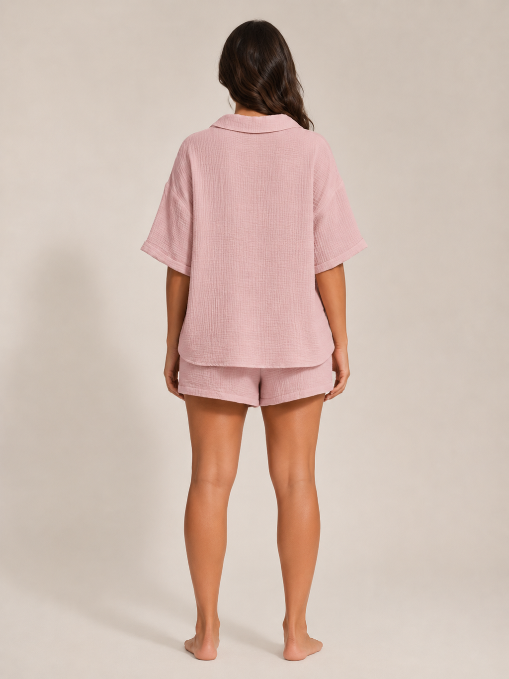 Nancy - Tweedelige Set met Top en Bermuda