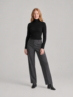 Ottavia - dames coltrui met hoge col en slim fit pasvorm