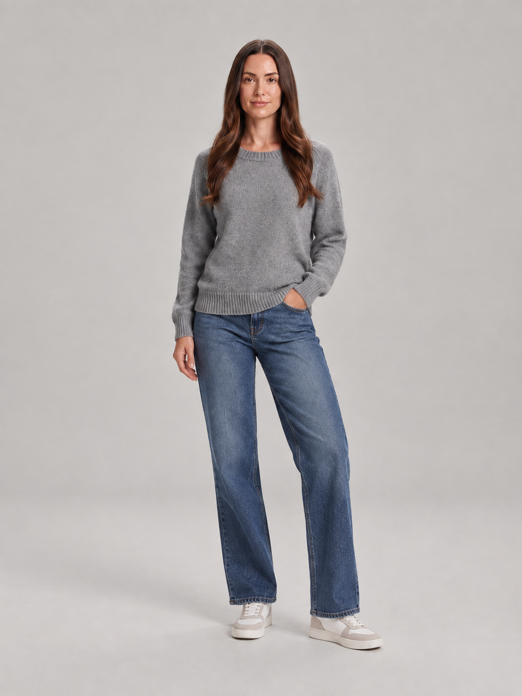 Valeska - dames trui met boothals en relaxed pasvorm