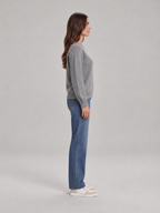 Valeska - dames trui met boothals en relaxed pasvorm