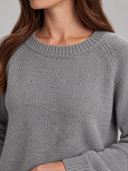 Valeska - dames trui met boothals en relaxed pasvorm