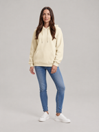 Rosalba - dames hoodie losvallend met capuchon en kangoeroezak