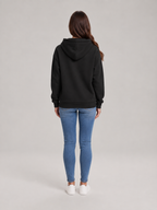 Rosalba - dames hoodie losvallend met capuchon en kangoeroezak