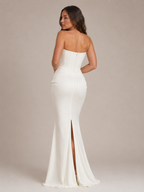 Rosalie - Strapless Maxi-jurk Met Aansluitende Pasvorm