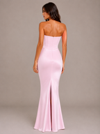 Rosalie - Strapless Maxi-jurk Met Aansluitende Pasvorm