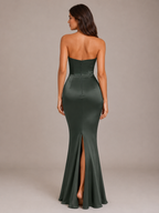 Rosalie - Strapless Maxi-jurk Met Aansluitende Pasvorm
