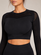 Raline - Tweedelige Dames Yogaset Met Lange Mouwen En High-waist Legging