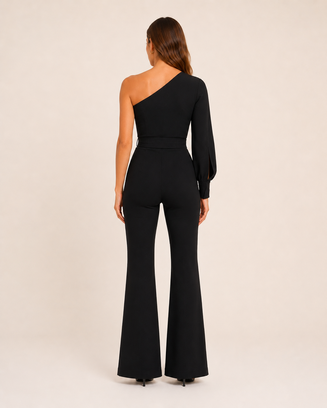 Giselore - Jumpsuit Met Open Mouwen