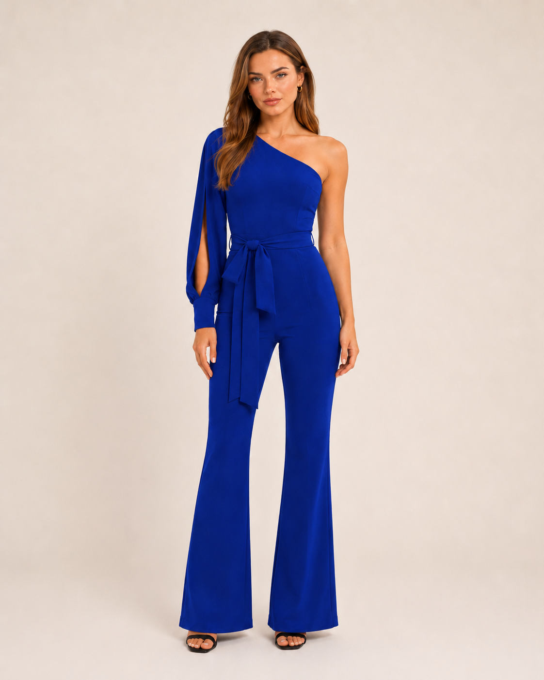 Giselore - Jumpsuit Met Open Mouwen