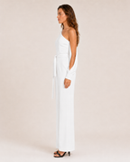 Giselore - Dames Jumpsuit Met Hoge Taille En Riem